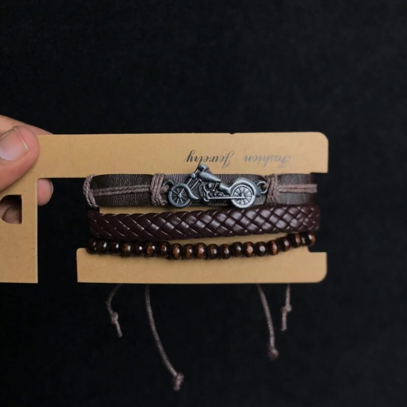 Leather Bracelet For Men and Boys.